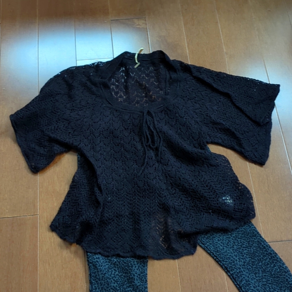 Bohemian vibes -   Free People - knit Black 🖤